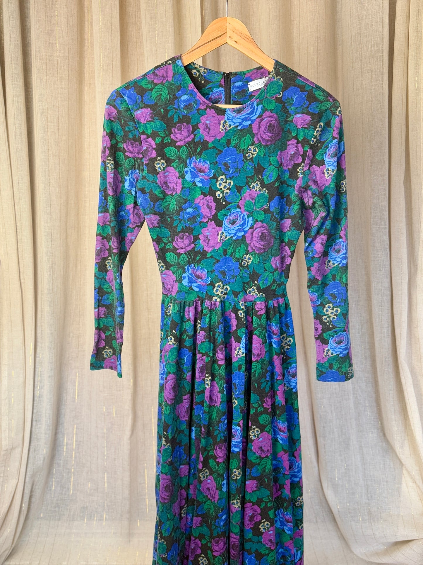FLORAL DOLORES DRESS - UK 10
