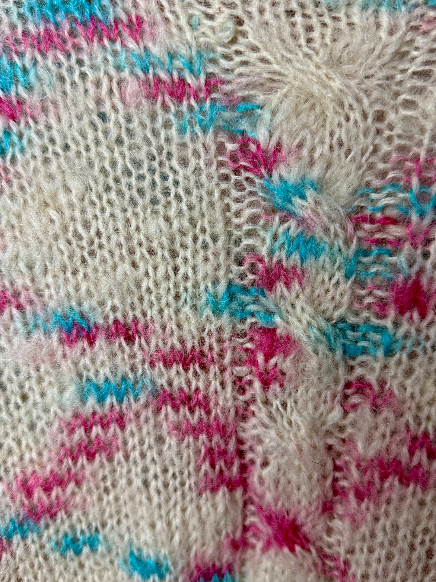 HAND KNITTED APRIL JUMPER - UK 8 - 14