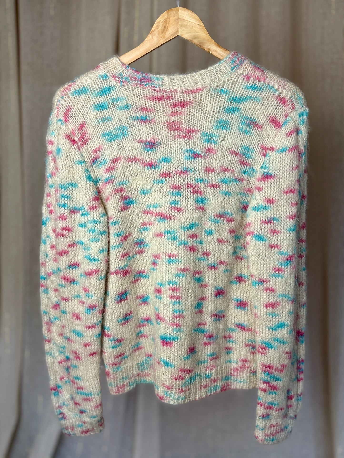 HAND KNITTED APRIL JUMPER - UK 8 - 14