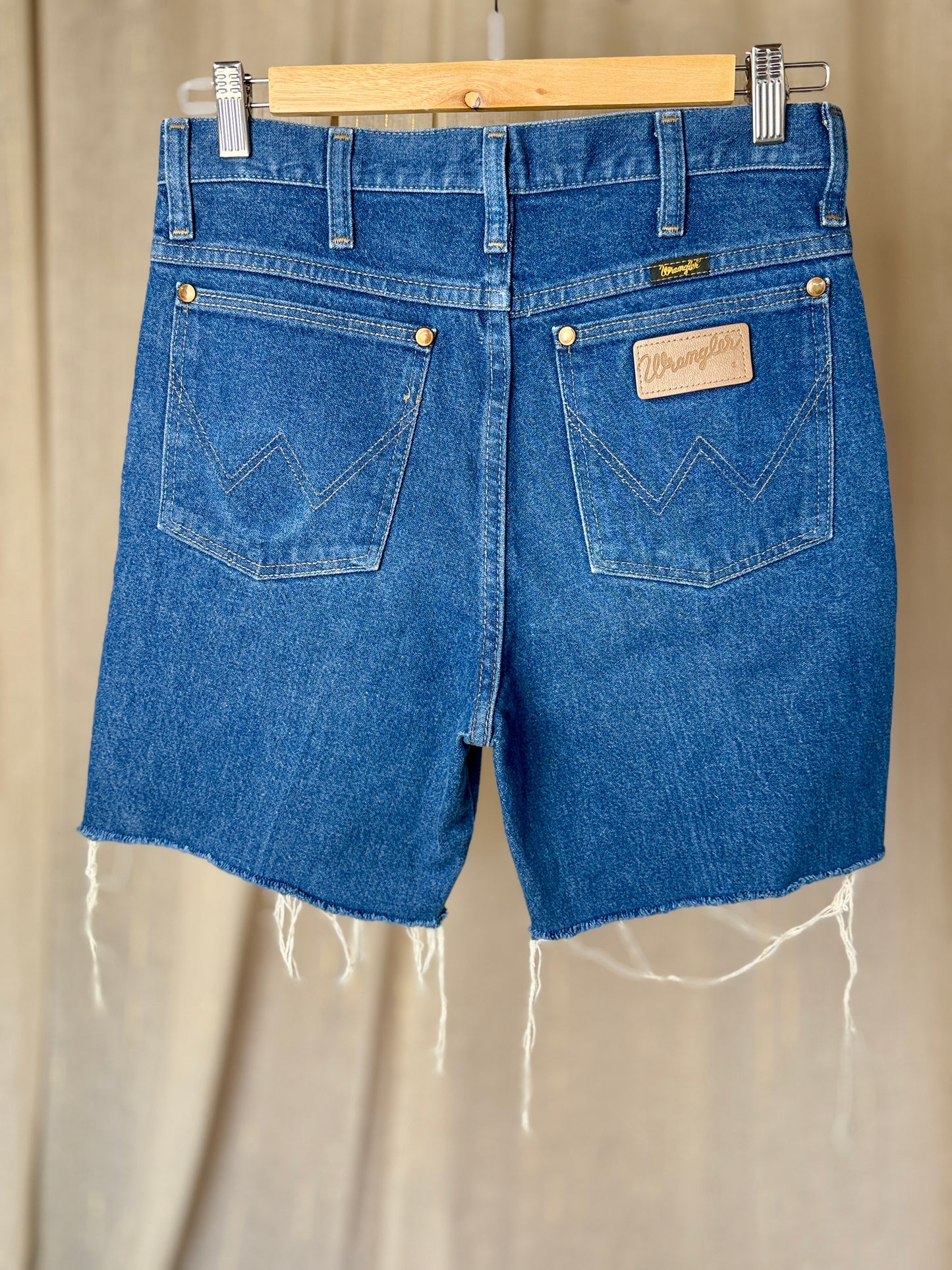 WRANGLER DENIM DREW SHORTS - UK 8