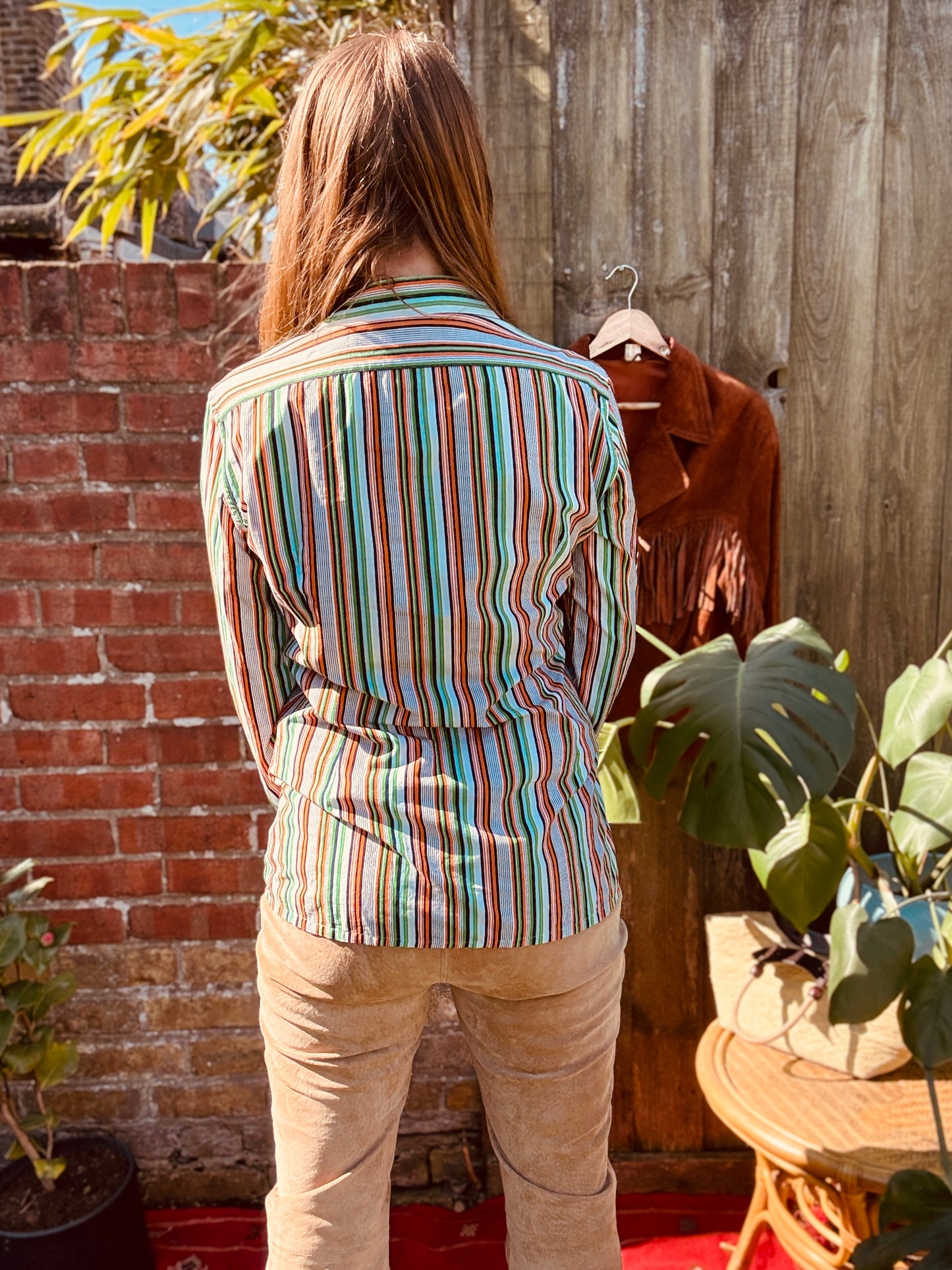 STRIPE ISLA 70'S SHIRT UK - 8-12