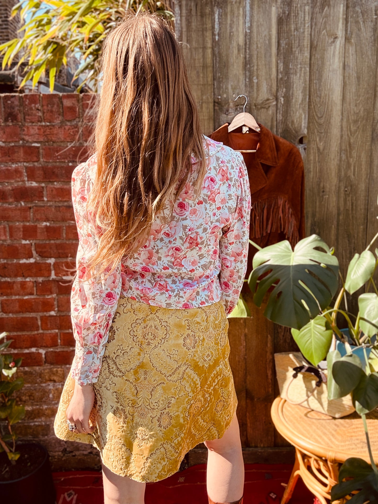 FLORAL SOPHIA SHIRT - UK 8-10