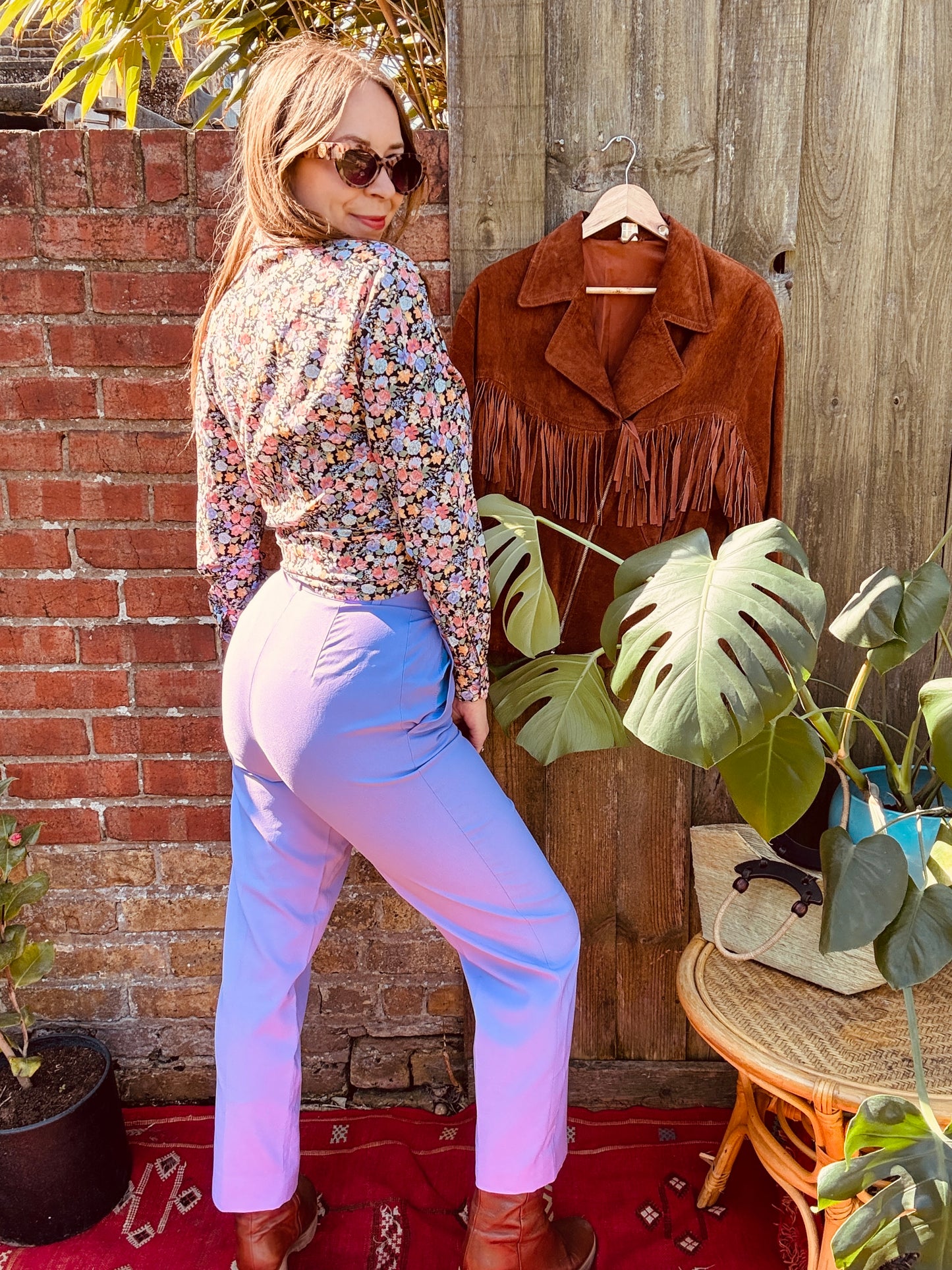 LILAC STEVIE PANTS - UK 10