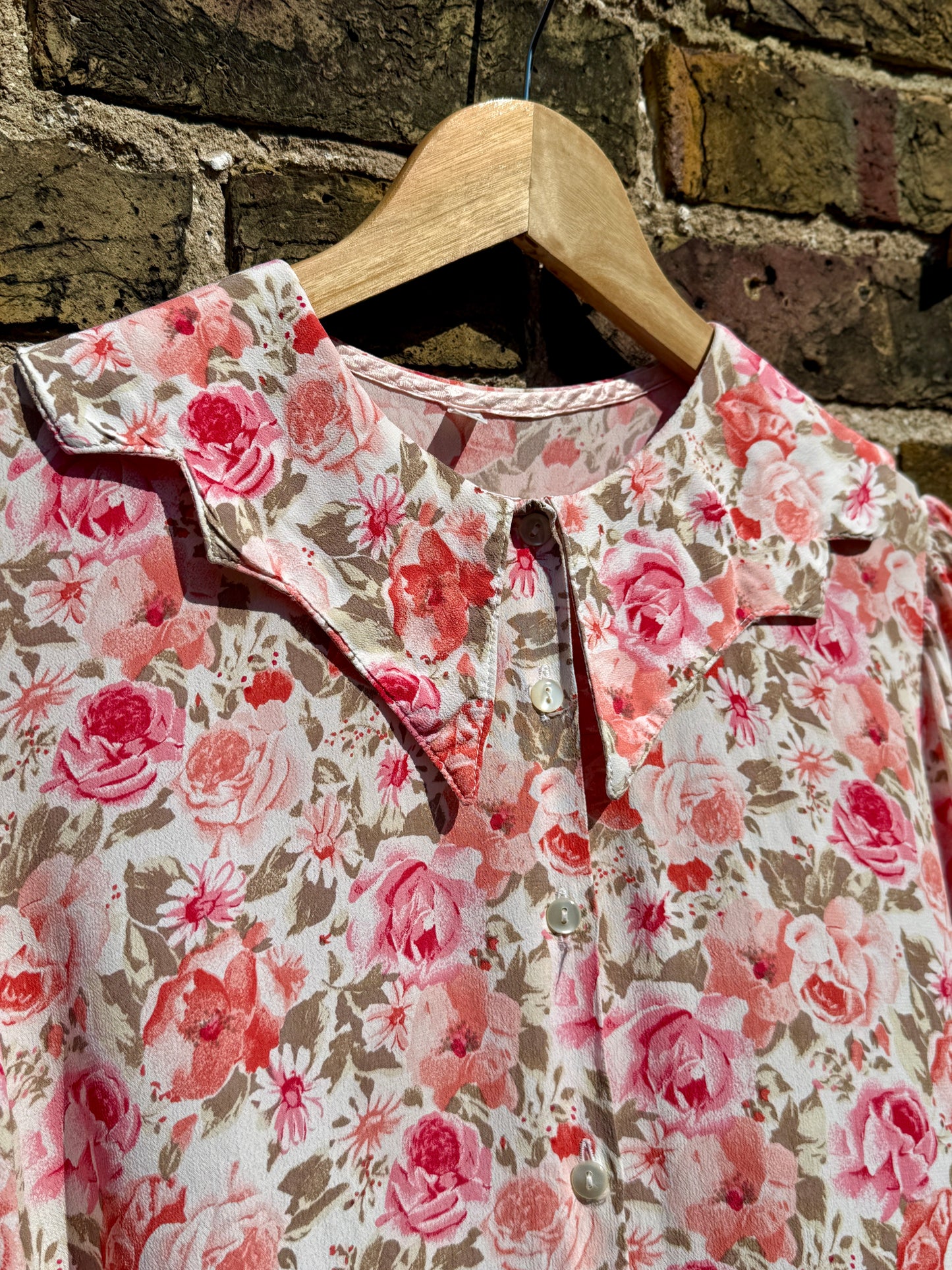 FLORAL SOPHIA SHIRT - UK 8-10