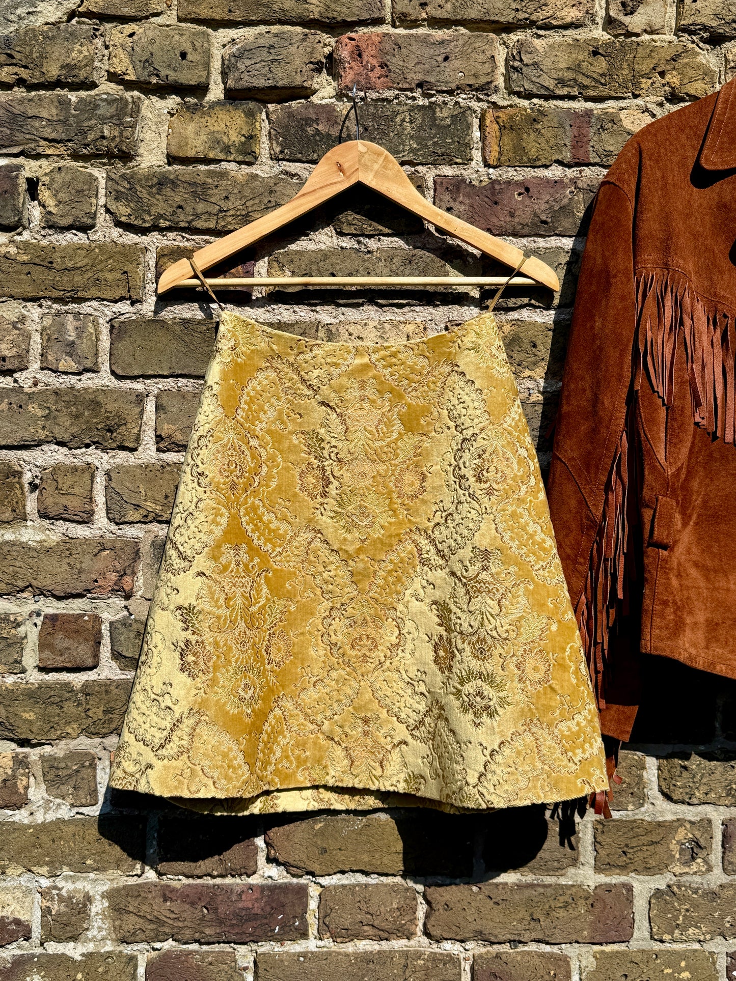 PAISLEY FRIDA A- LINE SKIRT - UK 8