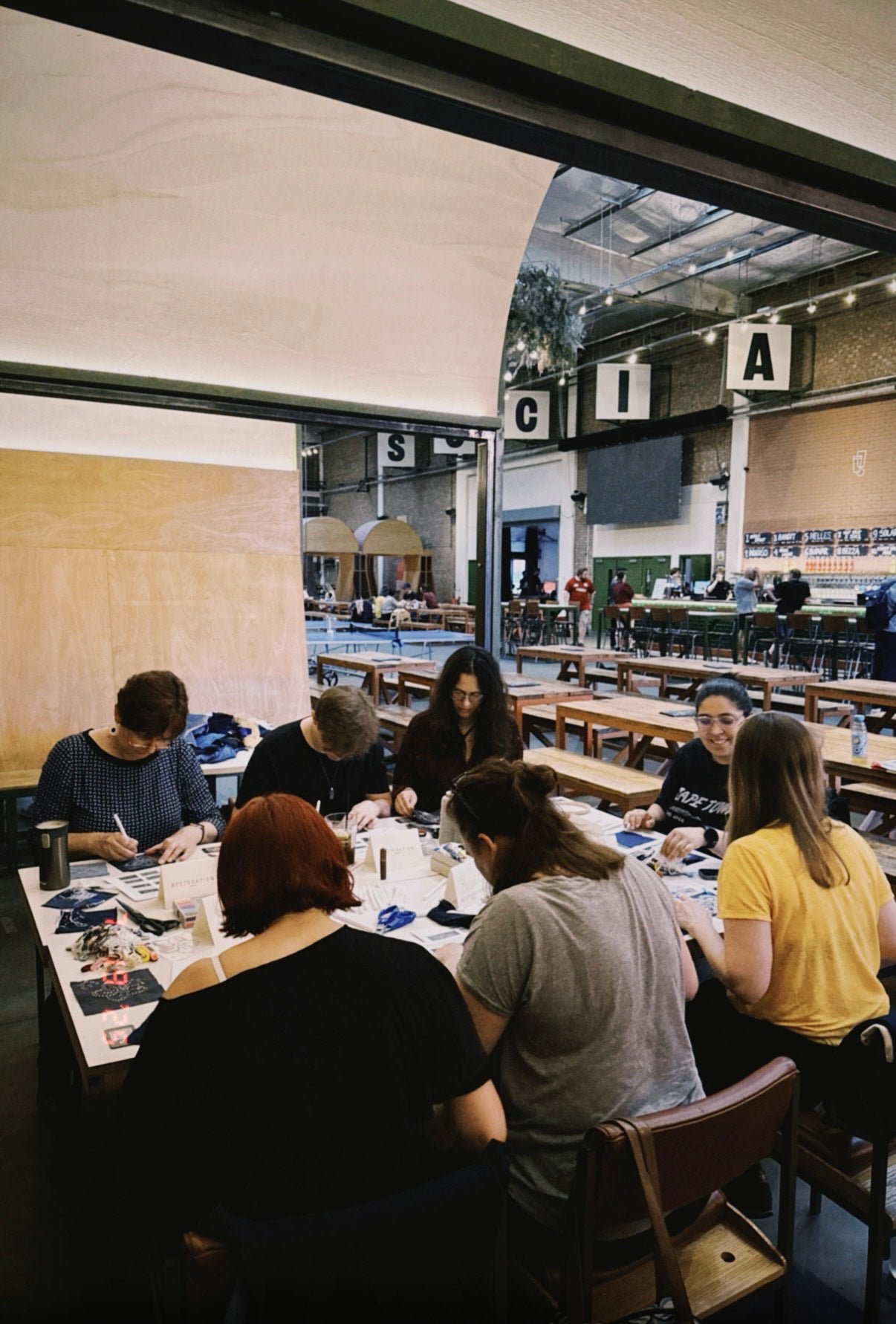 RESTORATION LONDON - SASHIKO AND BORO STITCH - MENDING WORKSHOP