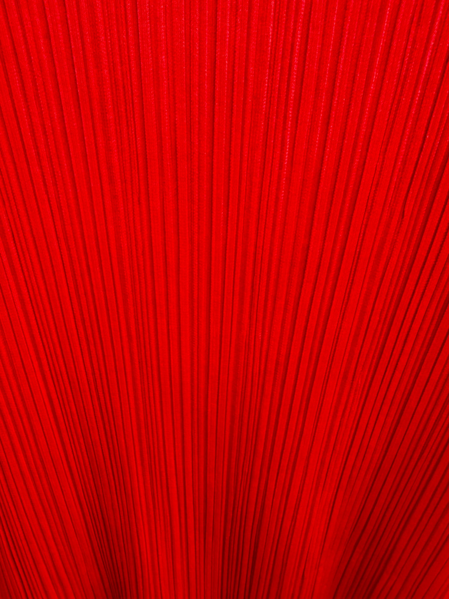 ISSEY MIYAKE PLEATS PLEASE RED BLOUSE - ONE SIZE