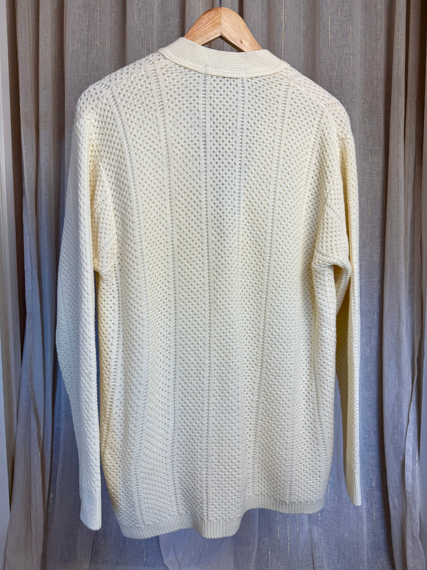 VINTAGE CREAM ERIN CARDIGAN - UK 16