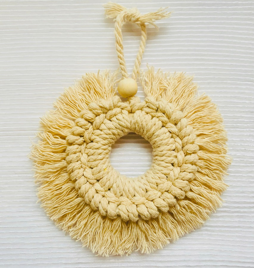 Macrame Christmas Tree Decoration Workshop (set of 4)