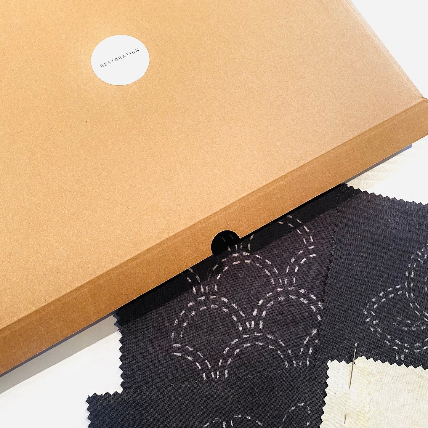 SASHIKO JAPANESE MENDING KIT