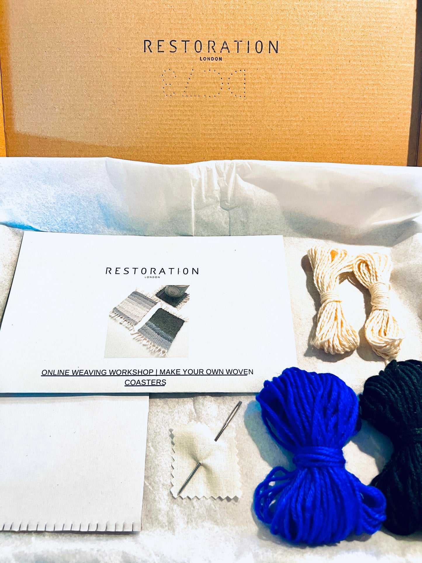 WOVEN COASTERS KIT