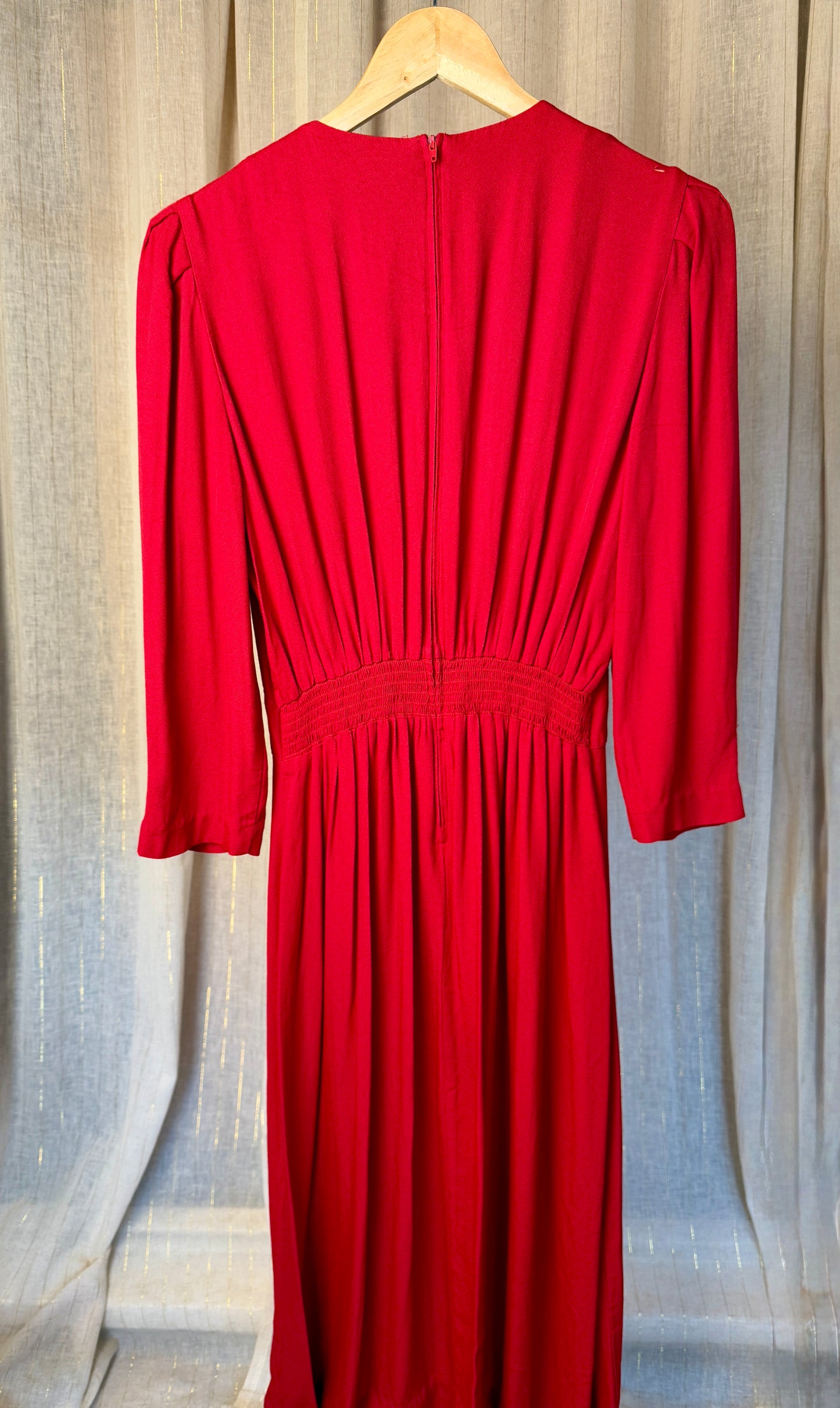 RED KATE DRESS - UK 10/12