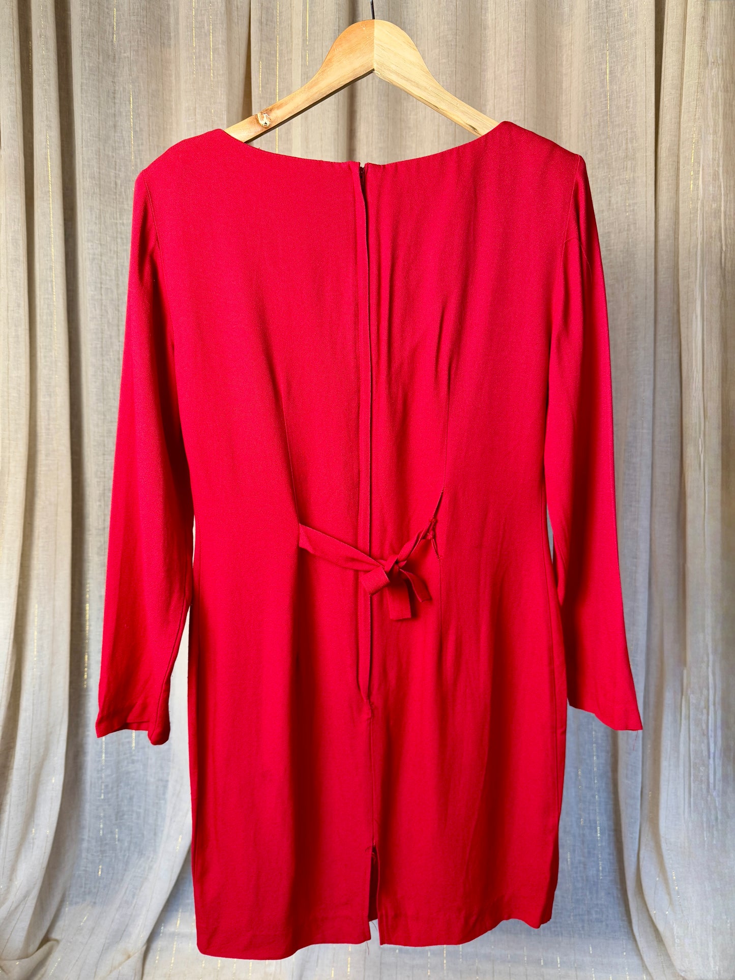 RED DIANA DRESS - UK 10/12