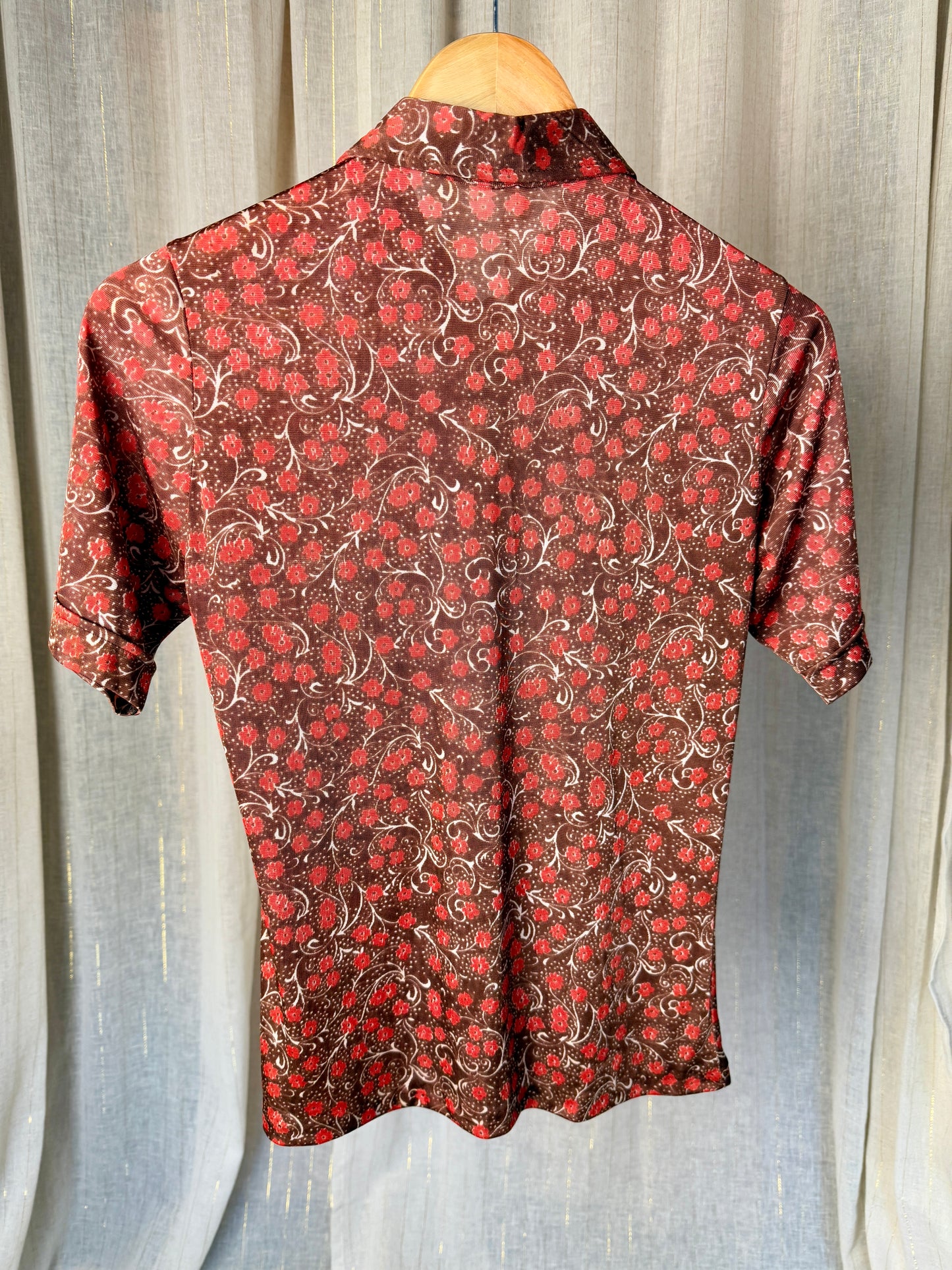 FLORAL FRANCOISE SHIRT - UK 8/10