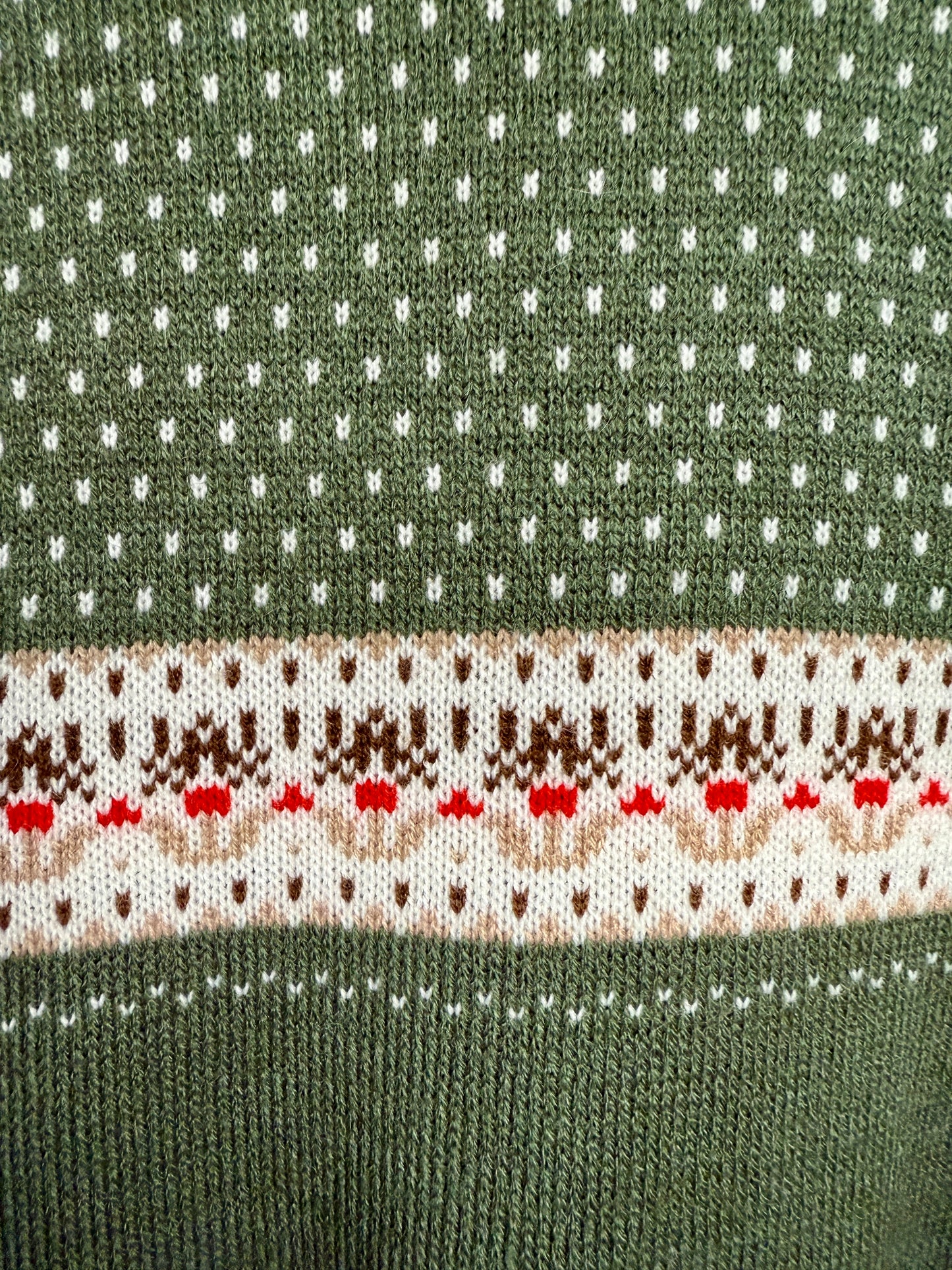 VINTAGE FAIR ISLE CHRISSY CARDIGAN - UK 8