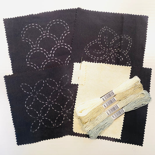 SASHIKO JAPANESE MENDING KIT