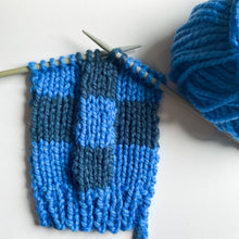 Load image into Gallery viewer, BEGINNERS KNITTING | AN INTRODUCTION TO INTARSIA + BASICS OF KNITTING