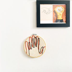 EMBROIDERY WORKSHOP | EMBROIDERED HANDS